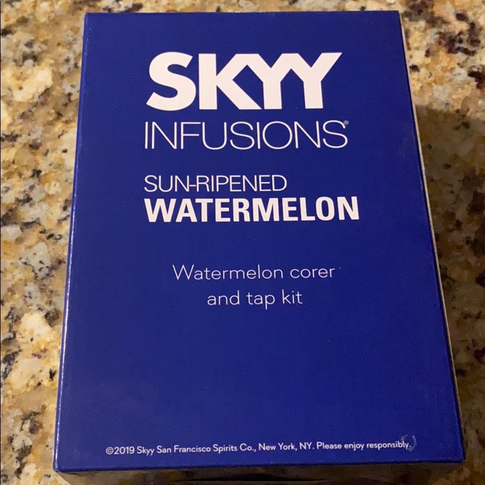 Skyy Vodka Watermelon Corer and Tap Kit